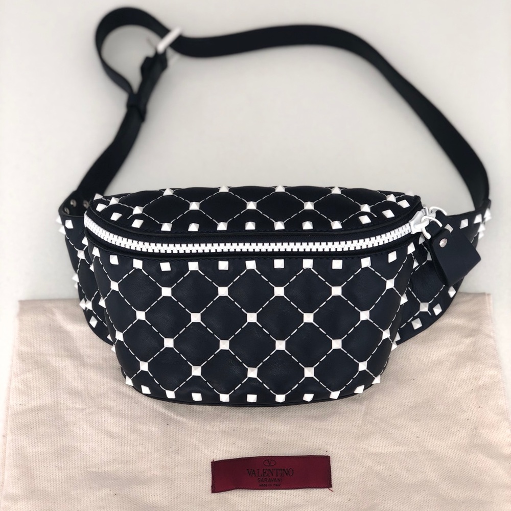 Authentic Valentino Rockstud Belt Bag (Fanny pack)